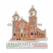 OLMC Logo Vinyl Aufkleber (Vorderseite)