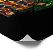 Olmec Head Warriors Poster (Ecke)