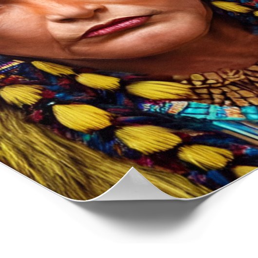 OLMEC QUEEN POSTER (Ecke)