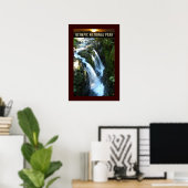 OLMPIC NATL PARK-Washington—Sol Duc- Poster (Heimbüro)