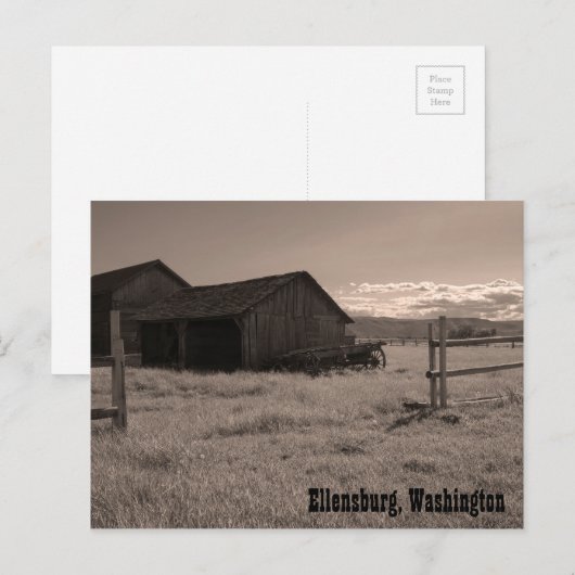 Olmstead Postkarte (Vorne/Hinten)