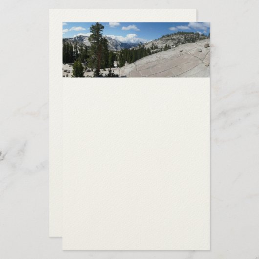 Olmsted Point III. Yosemite-Nationalpark Briefpapier (Vorne/Hinten)