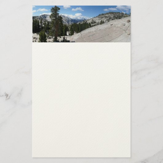 Olmsted Point III. Yosemite-Nationalpark Briefpapier (Vorderseite)