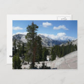Olmsted Point III. Yosemite-Nationalpark Postkarte (Vorne/Hinten)