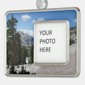 Olmsted Point III. Yosemite-Nationalpark Rahmen-Ornament Silber (Links)