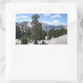 Olmsted Point III. Yosemite-Nationalpark Rechteckiger Aufkleber (Tasche)