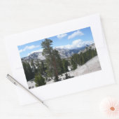 Olmsted Point III. Yosemite-Nationalpark Rechteckiger Aufkleber (Umschlag)