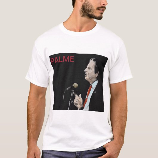 Olof Palme T-Shirt (Vorderseite)