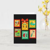 Ology Ologist Xmas Vibes Merry Christmas Stamps  Karte (Gelbe Blume)