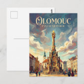 Olomouc Tschechien Postkarte (Vorne/Hinten)