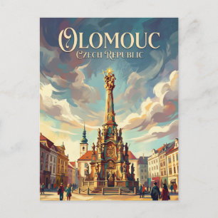 Olomouc Tschechien Postkarte