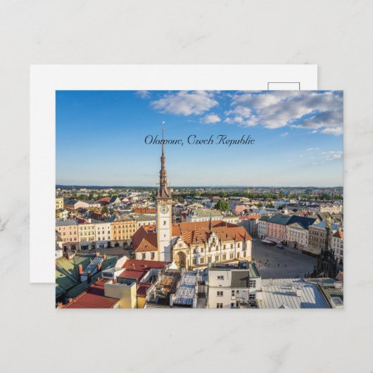 Olomouc, Tschechische Republik Postkarte (Vorne/Hinten)