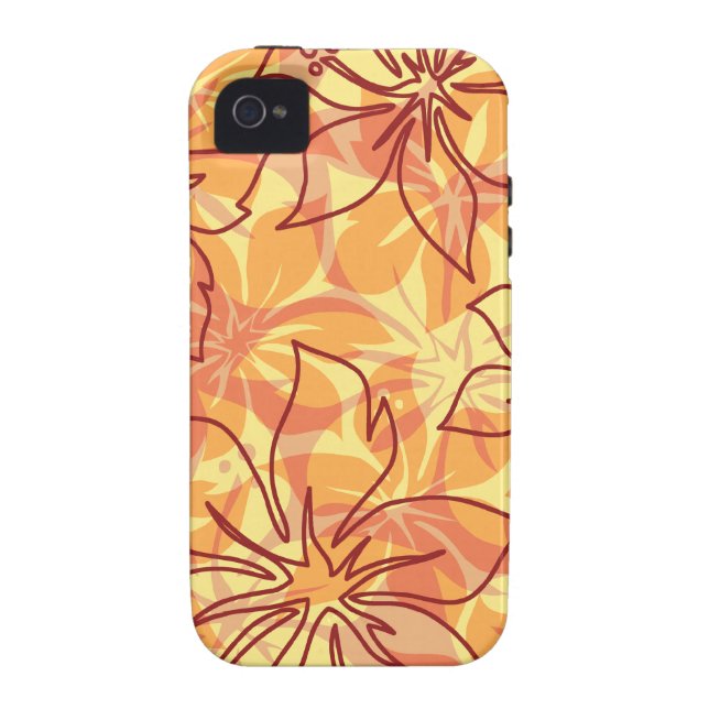 Olowalu hawaiischer Vibe iPhone 4 Fall Case-Mate iPhone Hülle (Rückseite)
