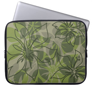 Olowalu Hibiskus Hawaiian Neoprene Wetsuit Laptopschutzhülle