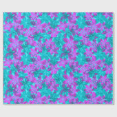 Olowalu Hibiskus-Hawaiianer-Camouflage Geschenkpapier (Flach)