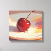 Ölpastellkirsche Leinwanddruck (Vorderseite)