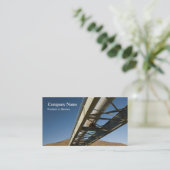 Ölpipeline-Visitenkarte Visitenkarte (Stehend Vorderseite)