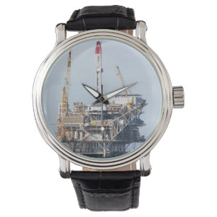 Ölplattform Armbanduhr