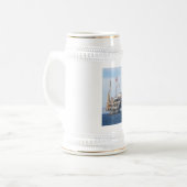 Ölplattform Bierglas (Vorderseite Links)