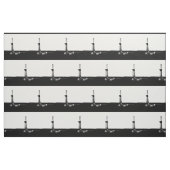 Ölplattform in ausführlicher Silhouette Stoff (Fat Quarter (45,7 x 55,9 cm))