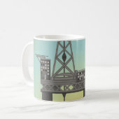 Ölplattform Kaffeetasse (Vorderseite Links)