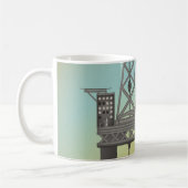 Ölplattform Kaffeetasse (Links)