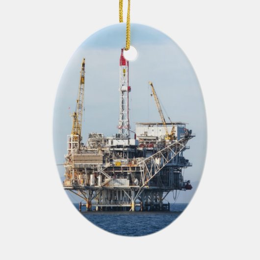 Ölplattform Keramikornament (Hinten)