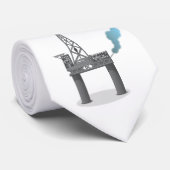 Ölplattform Krawatte (Gerollt)