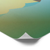 Ölplattform Poster (Ecke)