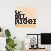 Ölplattform Poster (Heimbüro)