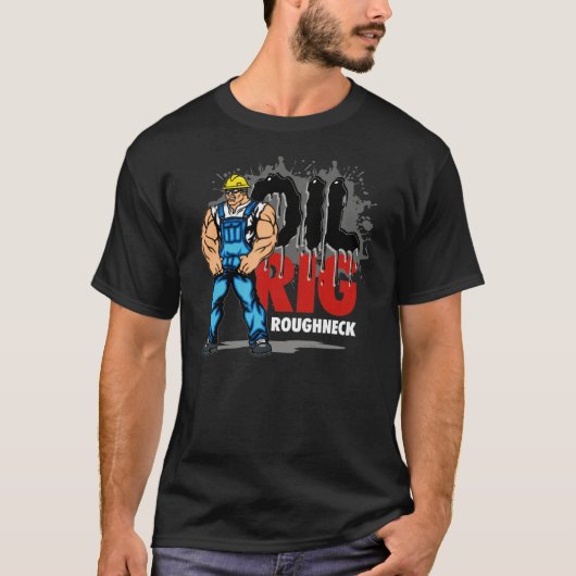ÖLPLATTFORM-RAUBEIN T-Shirt (Vorderseite)
