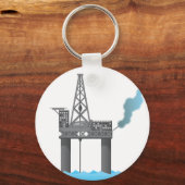 Ölplattform Schlüsselanhänger (Vorderseite)