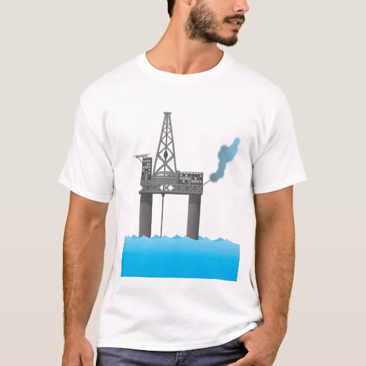 Ölplattform T-Shirt (Vorderseite)