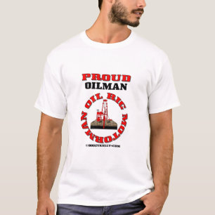 ÖlplattformMotorman, T - Shirt, Ölfeld-Kleid, Ö T-Shirt