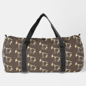Ölpumpe Jack Neck Tie Duffle Bag (Rückseite)
