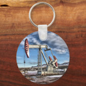 Ölquelle Schlüsselanhänger (Vorderseite)