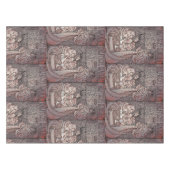 Ölraptur Tischdecke (Vorderseite (Horizontal))