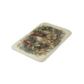 Öls und Elf Fairies - Illustration zur Natur Badematte (Schrägansicht)