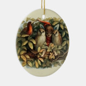 Öls und Elf Fairies - Illustration zur Natur Keramik Ornament (Rechts)