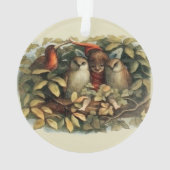 Öls und Elf Fairies - Illustration zur Natur Ornament (Rückseite)