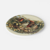 Öls und Elf Fairies - Illustration zur Natur Pappteller (Schrägansicht)