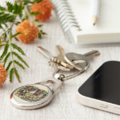 Öls und Elf Fairies - Illustration zur Natur Schlüsselanhänger (Seite)