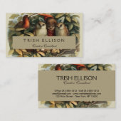 Öls und Elf Fairies - Illustration zur Natur Visitenkarte (Vorne/Hinten)