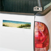 Ölsand-Dünenstrand-Kunstmalerei Autoaufkleber (Auf Lkw)