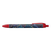 Ölschwarzer Tintenstift Kugelschreiber (Oberseite)
