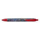 Ölschwarzer Tintenstift Kugelschreiber (Rückseite)