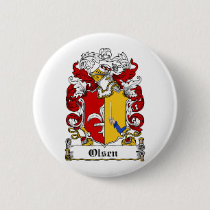 Olsen-Familienwappen Button