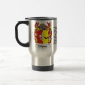 Olson-Familien-Wappen Reise-Tasse Reisebecher (Links)