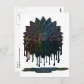 Ölspüllpostkarte Postkarte (Vorne/Hinten)