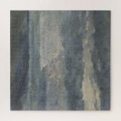 Ölstudie über Wolken - klassischer atmosphärischer Puzzle (Horizontal)